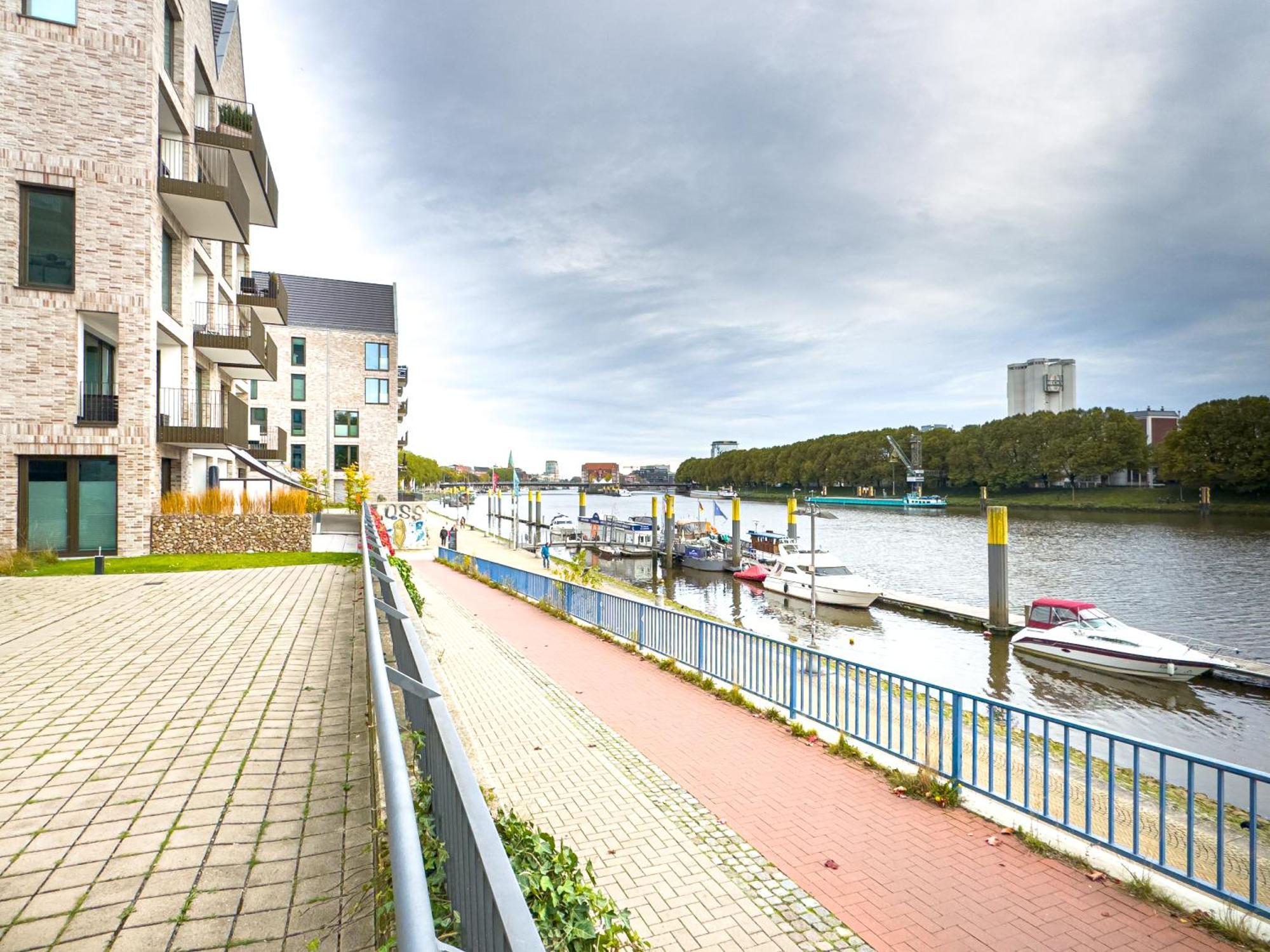 Immostay #6 - Ferienhaus 4 Zimmer Fuer 8 Personen, Wifi & Zentrum Brémai repülőtér Kültér fotó